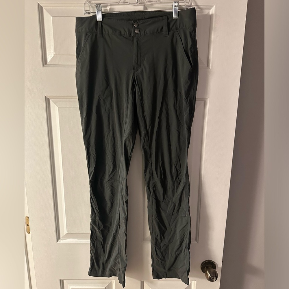 Columbia Gray Lightweight Quick Dry Outdoor Hiking Camping Straight Leg Pants
